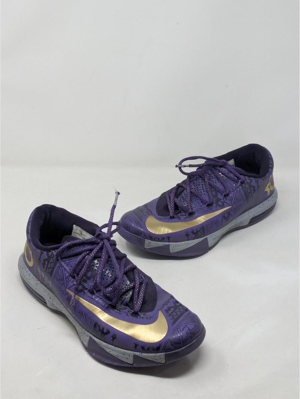 Men’s Nike KD 6 VI BHM Black History Month - Size 9.5 - Worn Lightly 646742-500